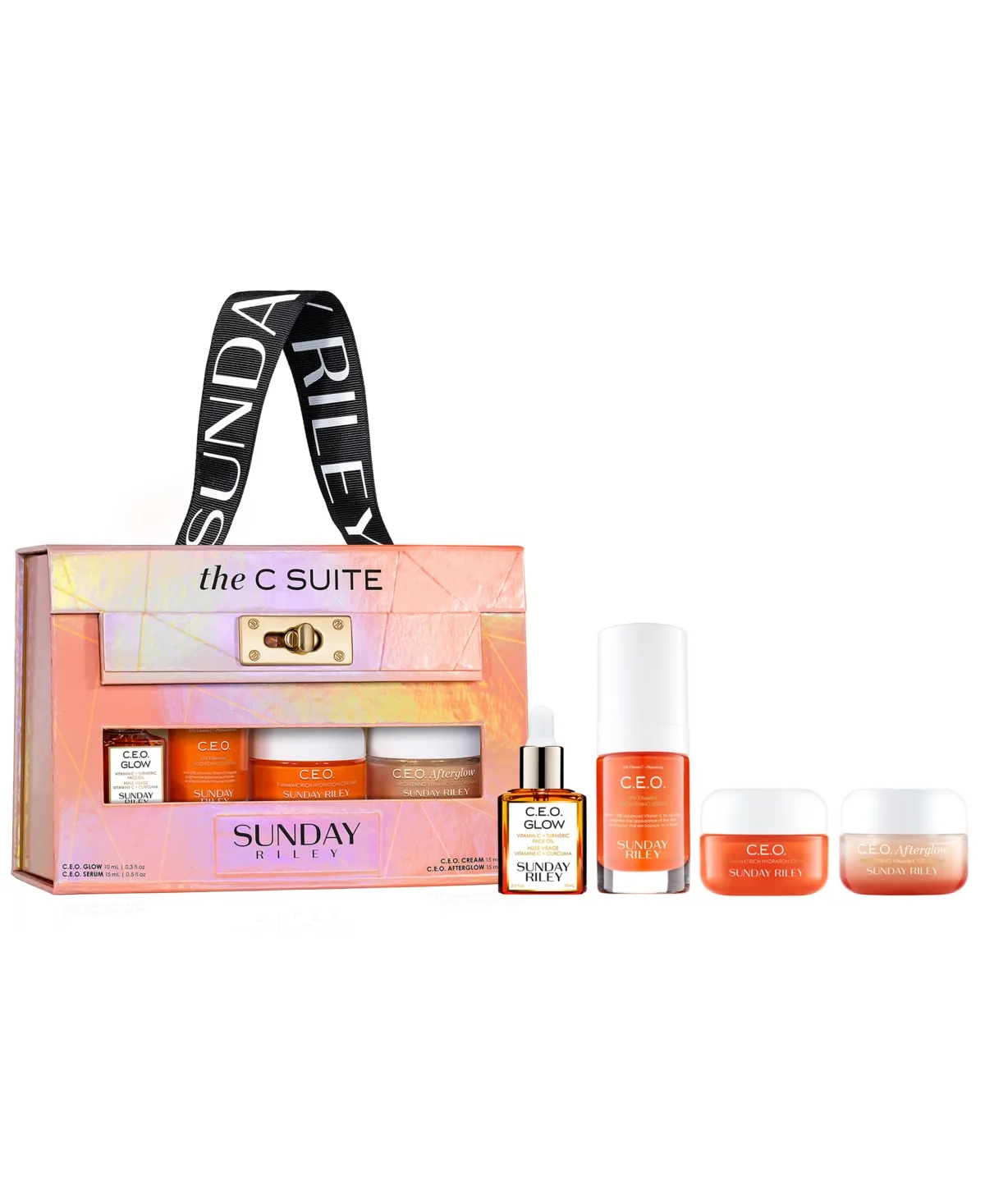 4-Piece the C-Suite Vitamin C Kit by Sunday Riley