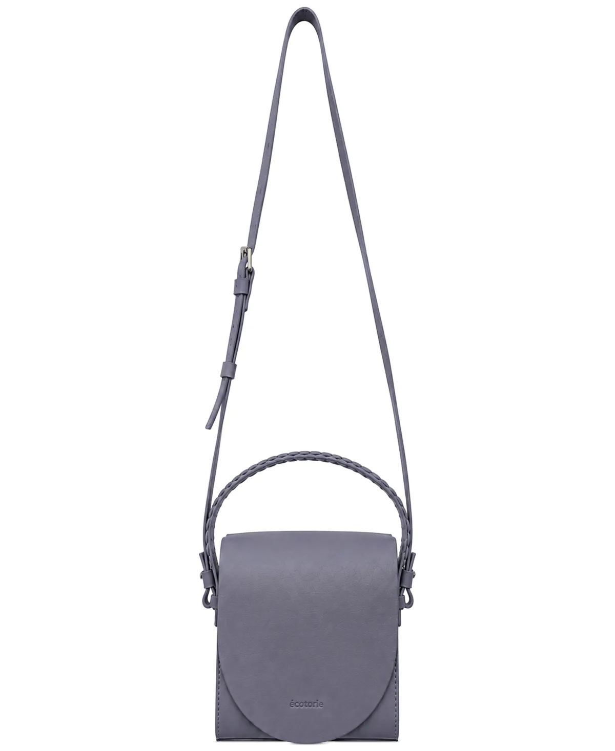 Margaux Mini Top-Handle Leather Crossbody Handbag by Ecotorie