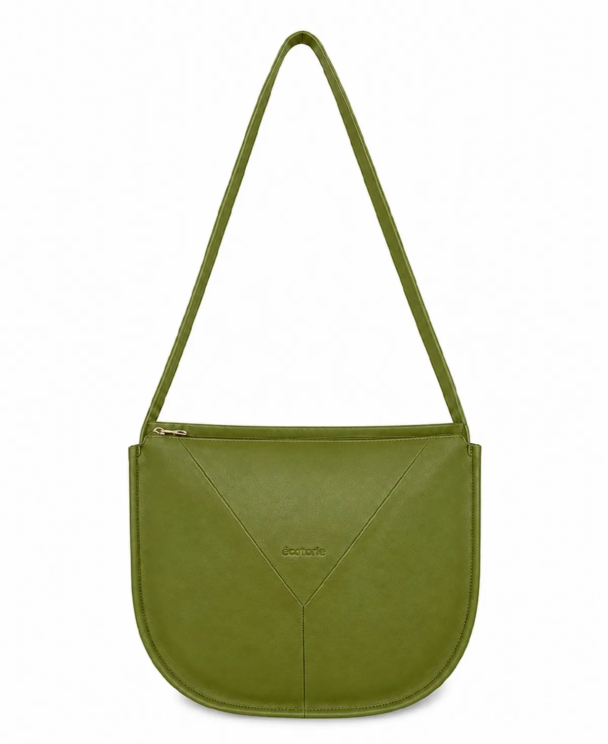 Sissy Leather Slouchy Adjustable Crossbody Handbag