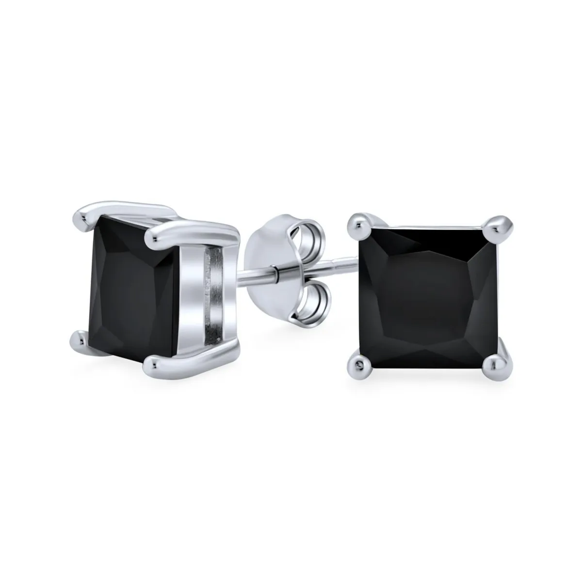 Cut Stud Earrings by Bling Jewelry