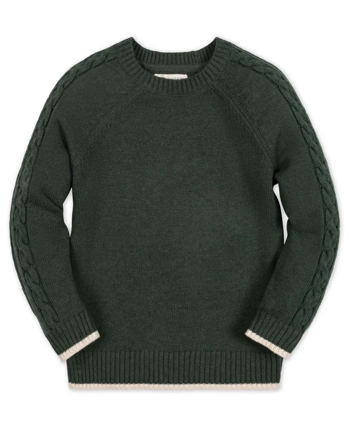 Organic Cotton Raglan Crew-Neck Sweater by Hope & Henry