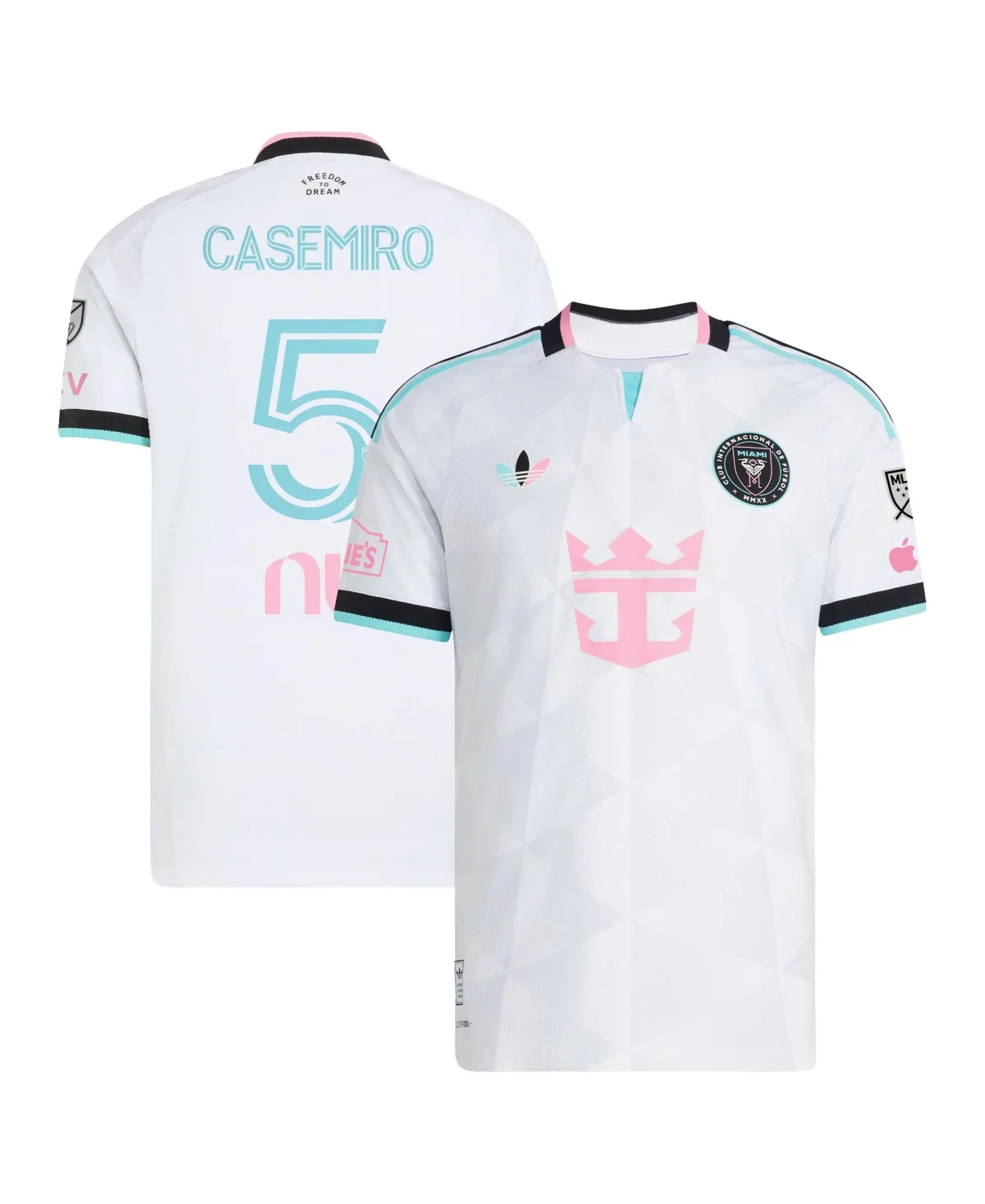 Carlos Casemiro Inter Miami CF 2026 Third On-Field Authentic Jersey by adidas