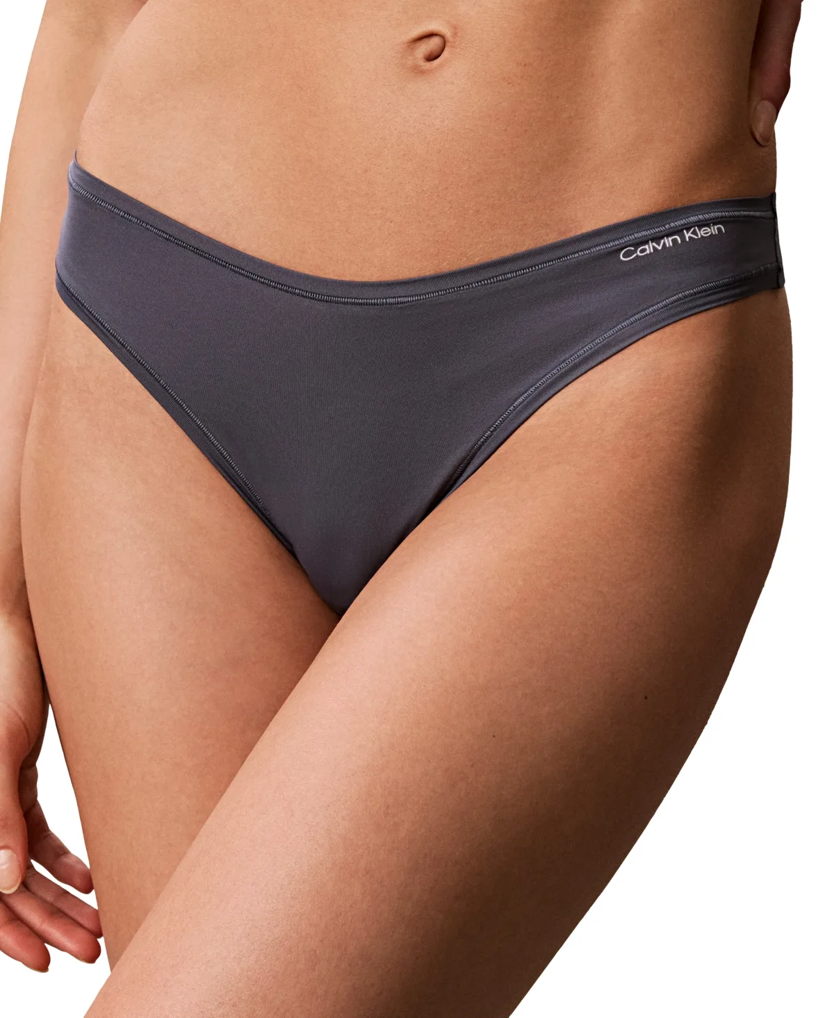 Ideal Micro Thong Underwear by Calvin Klein