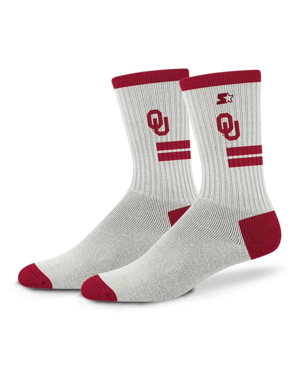 Oklahoma Sooners Premiere Cushioned Crew Socks by Starter