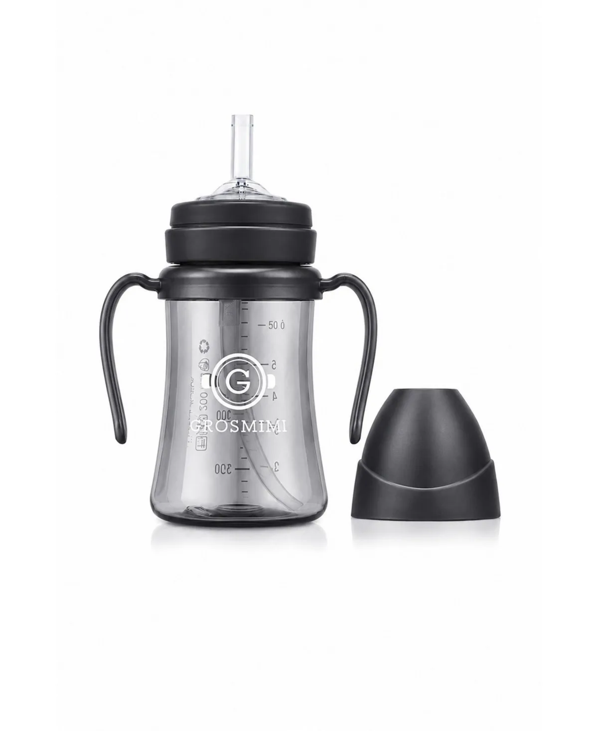 Ppsu Straw Cup Stage 1, Spill-Proof, 6M+, 6oz by Grosmimi