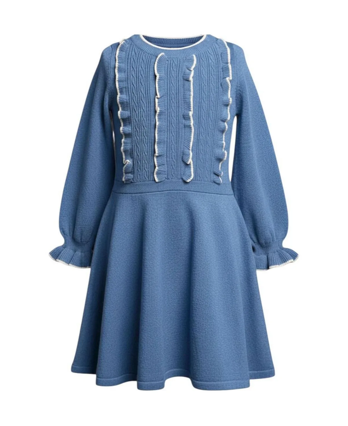 Ruffle Bodice Sweater Dress by Hope & Henry