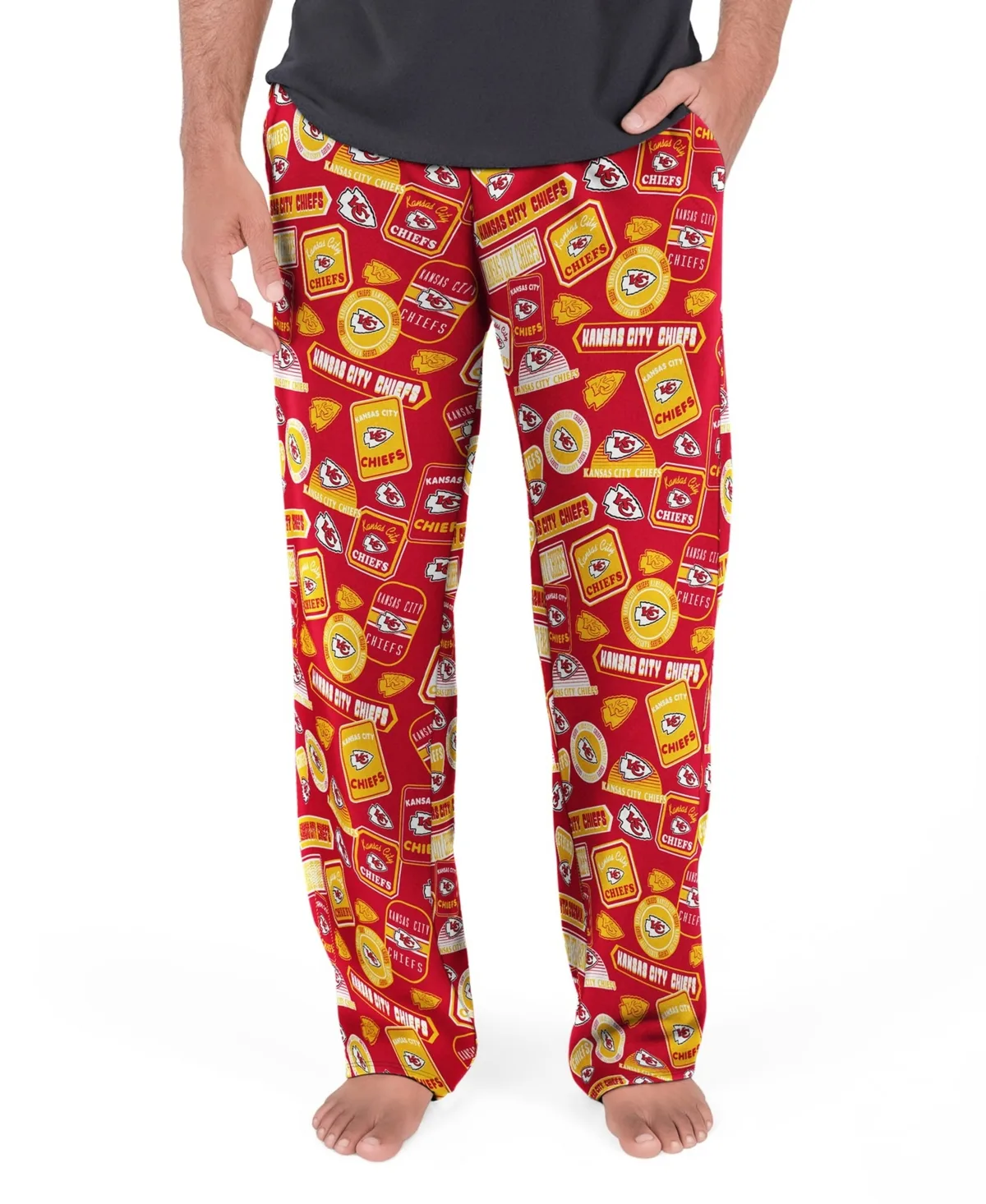 Kansas City Chiefs Grady Sleep Pants by Concepts Sport
