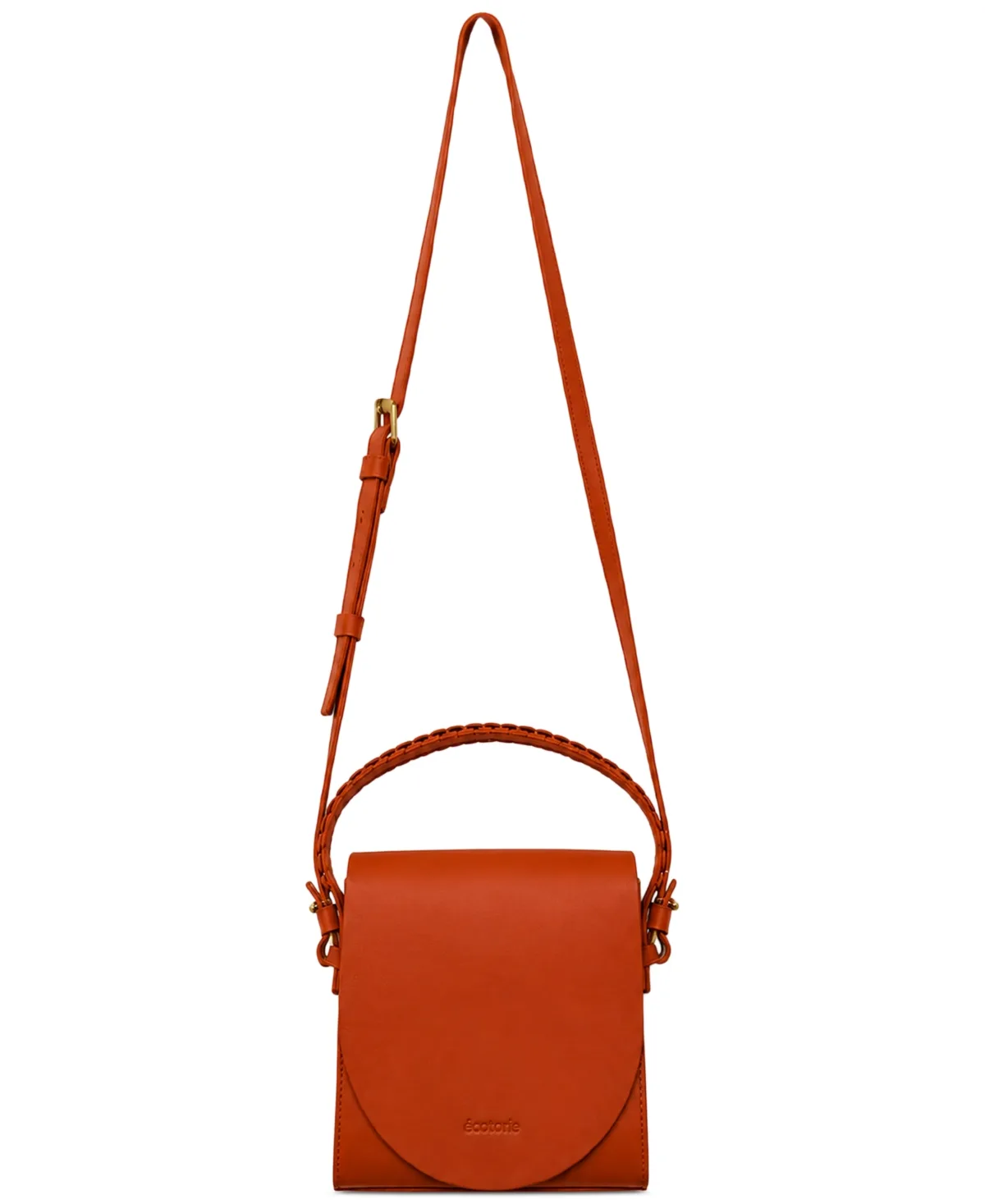Margaux Mini Top-Handle Leather Crossbody Handbag