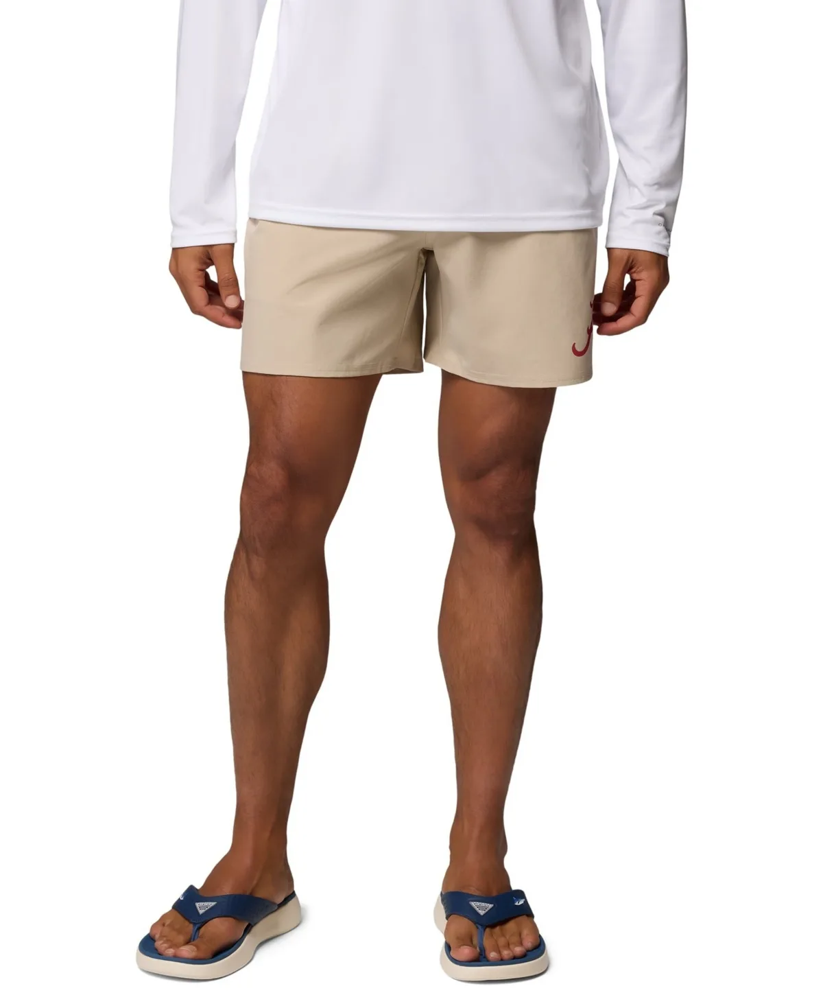 Alabama Crimson Tide Pfg Terminal Roamer Omni-Shade Stretch Shorts by Columbia