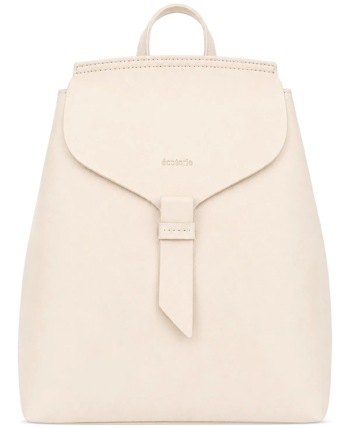 Clementine Leather Expandable Adjustable-Strap Backpack