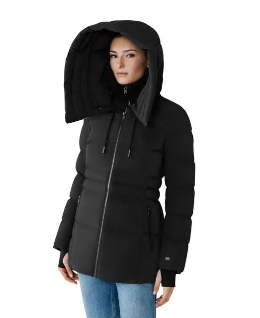 June Down Coat with Bib