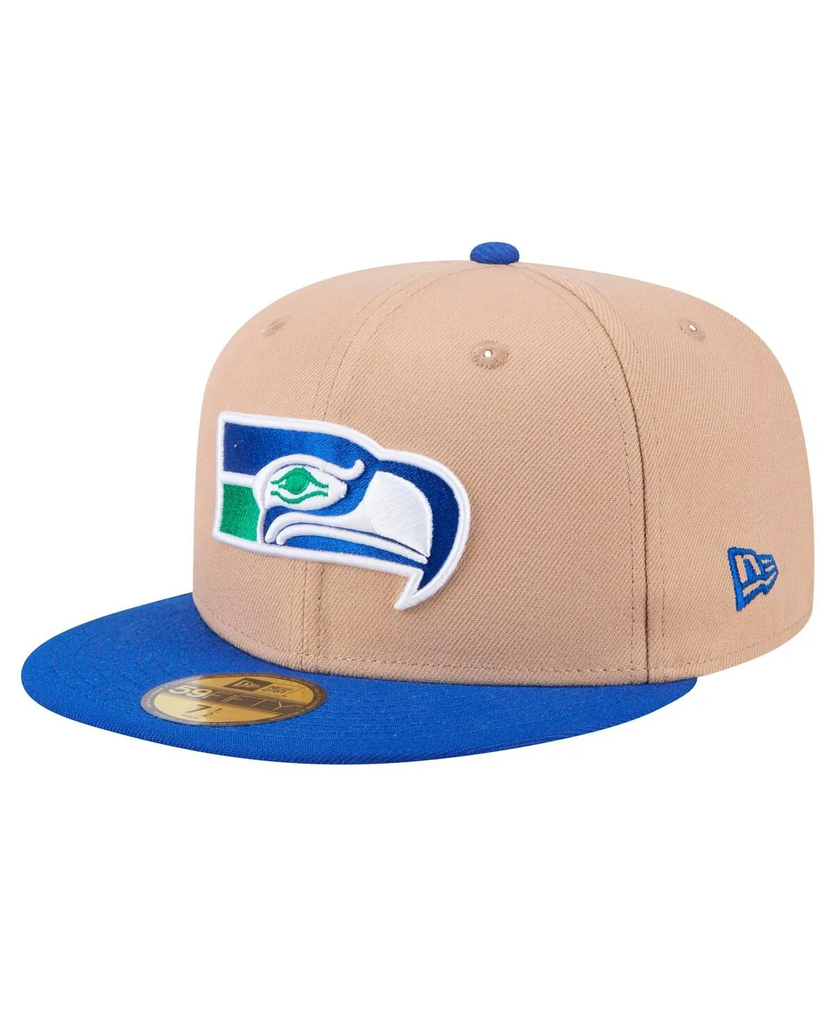 Seattle Seahawks Throwback Logo Main 59FIFTY Fitted Hat