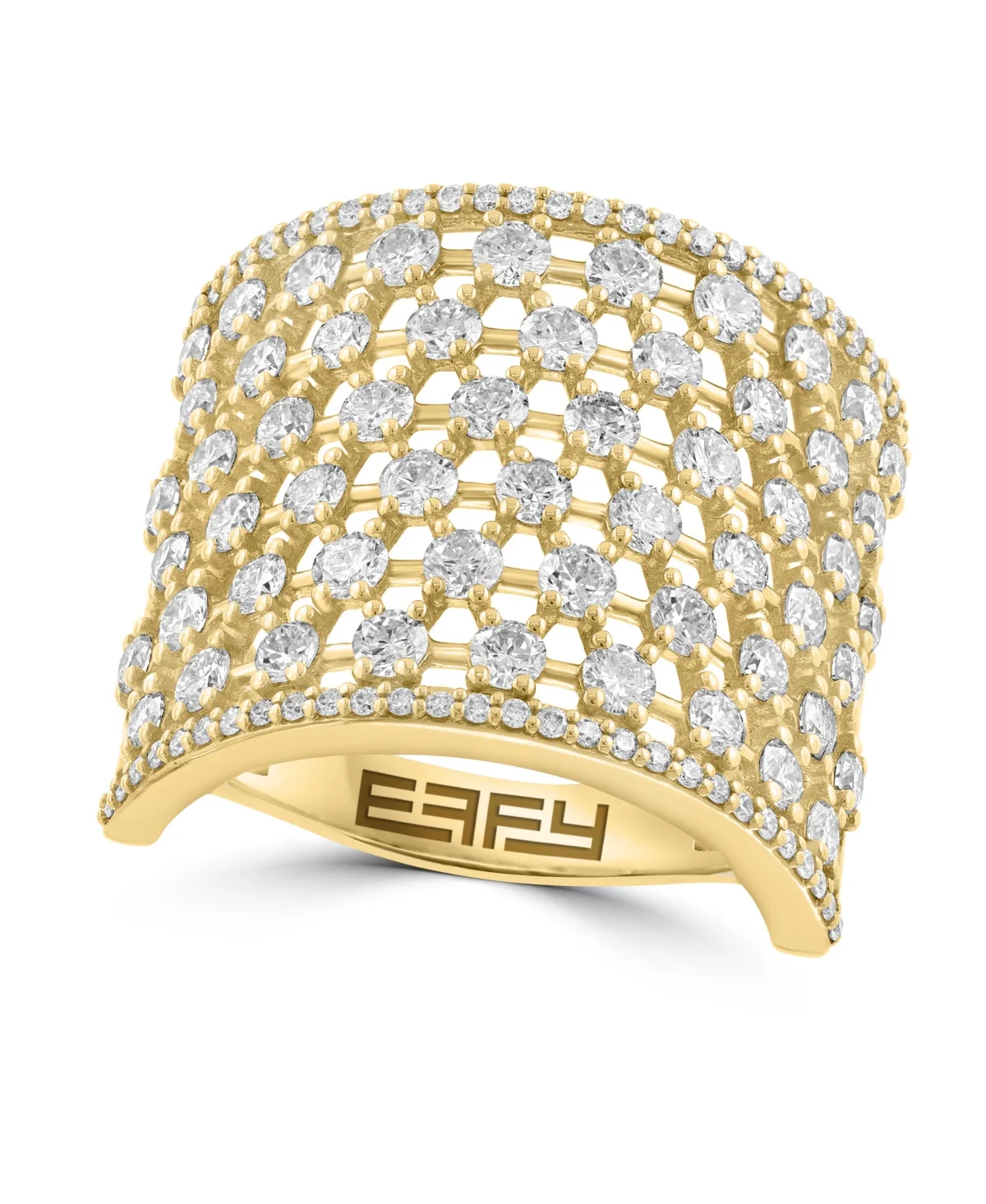 Diamond Round Ring (2-1/20 ct. t.w.) in 14k Yellow Gold
