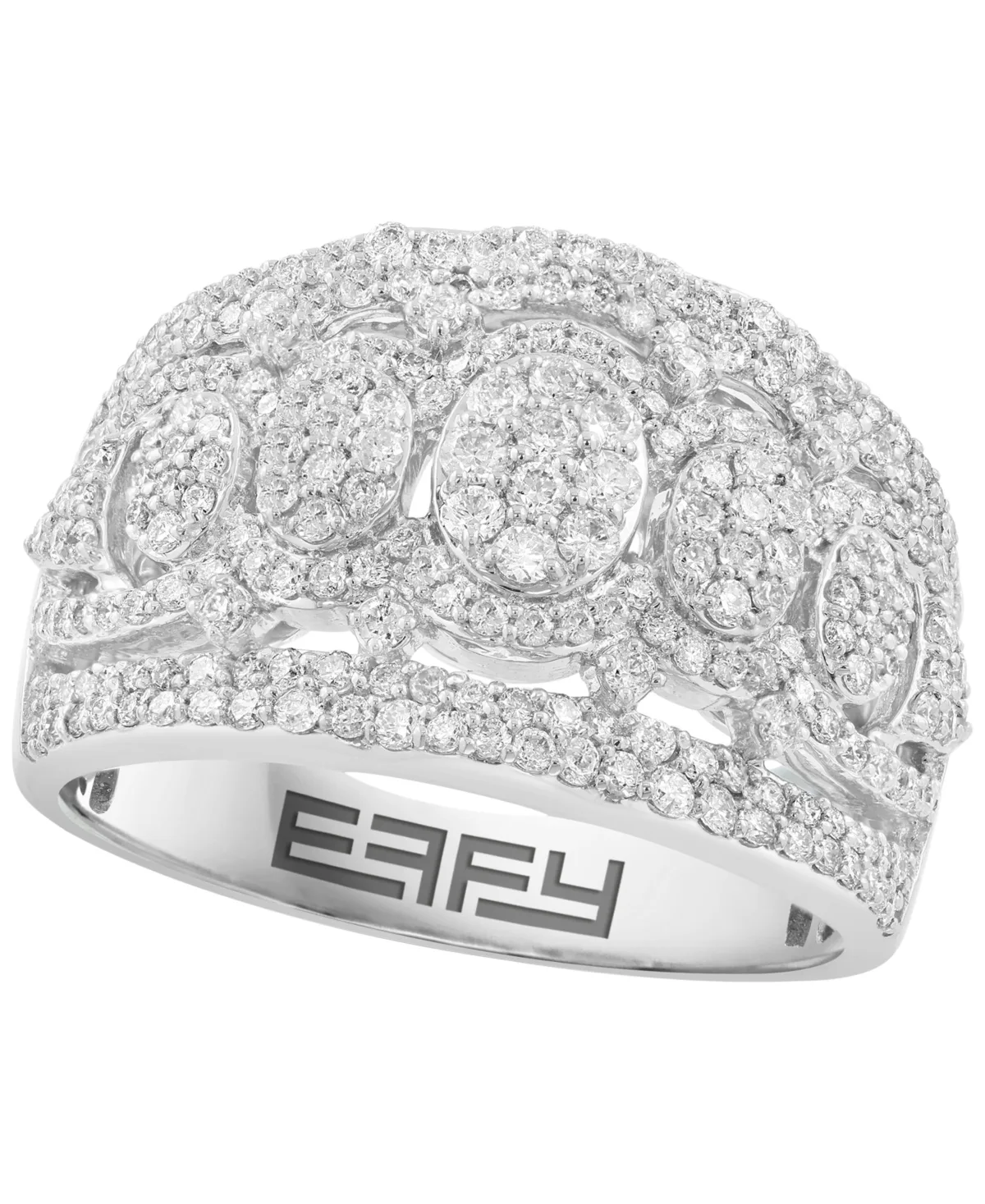 Diamond Ring (1-1/4 ct. t.w.) in 14k White Gold by Effy Collection