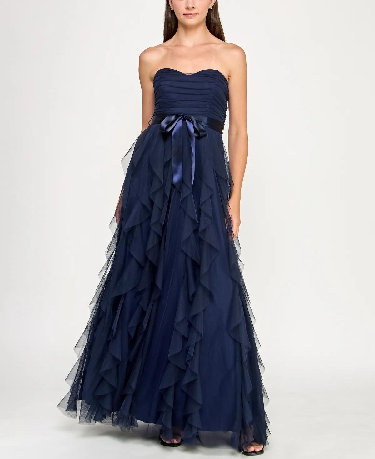Strapless Sweetheart Ball Gown by Pear Culture