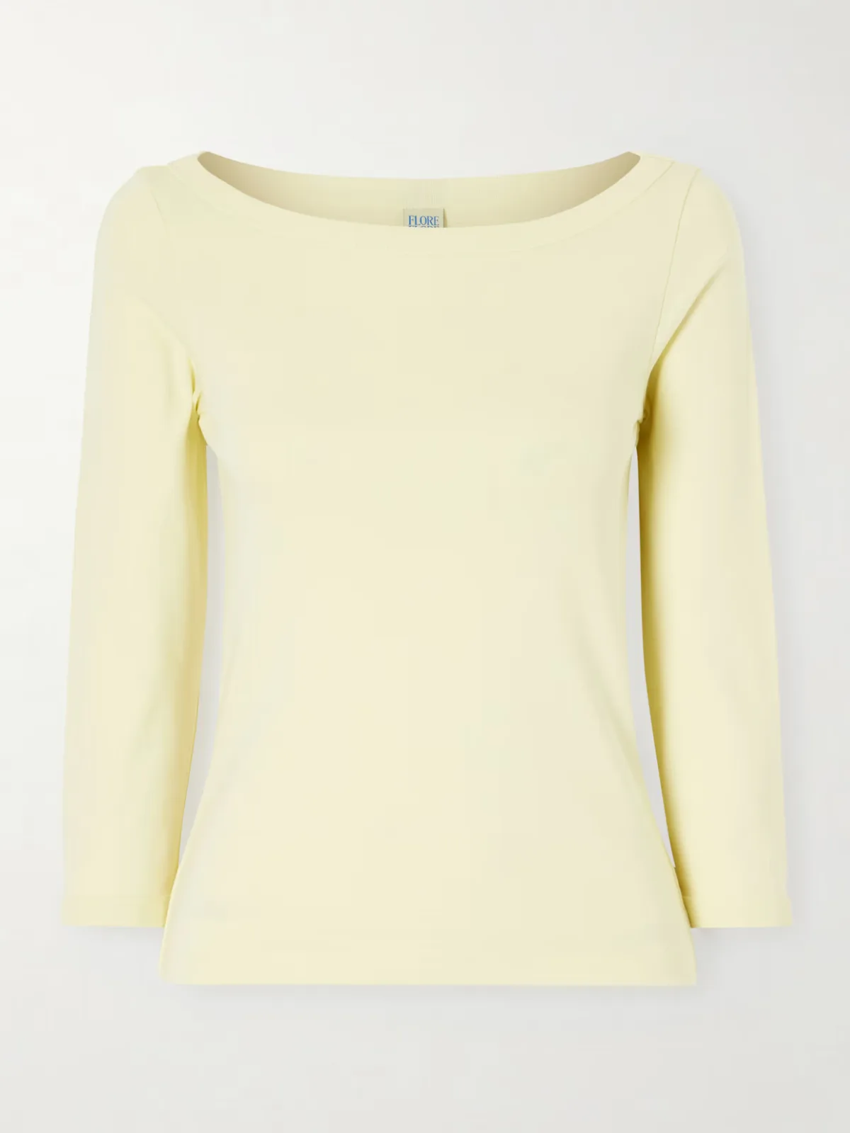 Steffi Ribbed Organic Cotton-Jersey T-Shirt