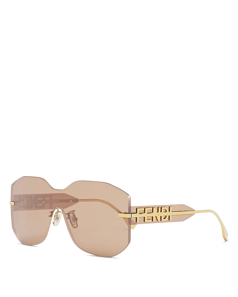 Fendigraphy Shield Sunglasses, 144mm by FENDI