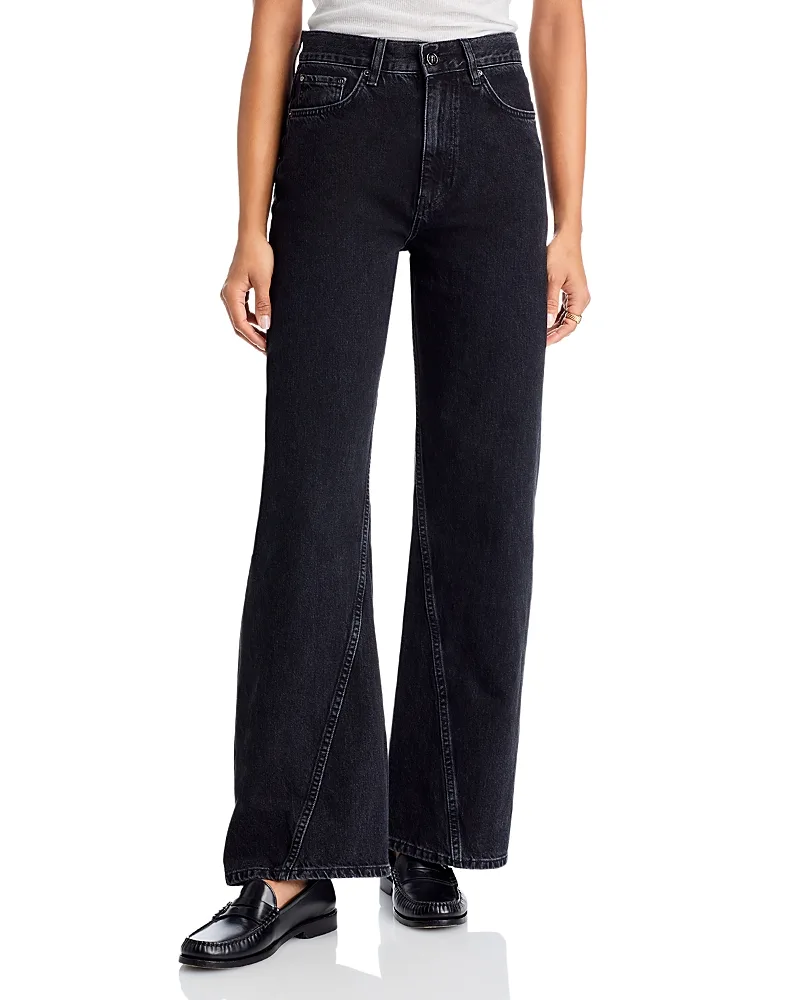 Brie High Rise Flare Jeans by ANINE BING