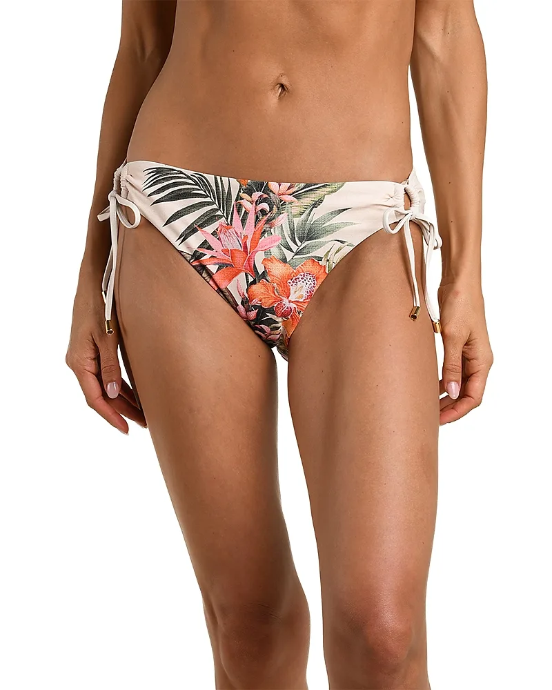 Courtyard Palms Tie Side Bottom by La Blanca