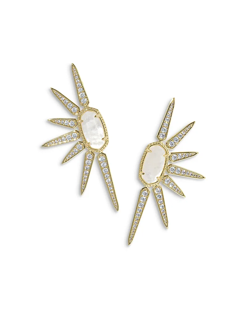 Ellie Crystal Star Statement Earrings by Kendra Scott
