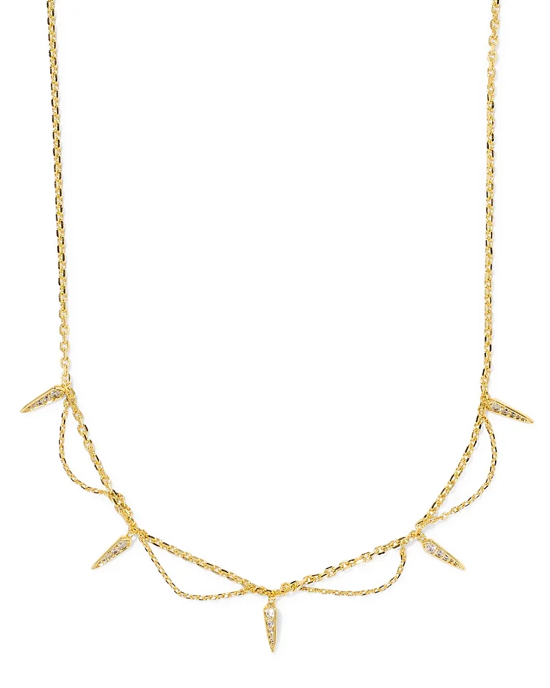 Fate Crystal Spike Statement Necklace, 16 by Kendra Scott