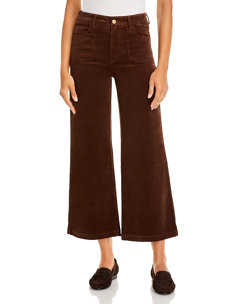 Anessa Utility Corduroy High Rise Wide Leg Jeans by PAIGE