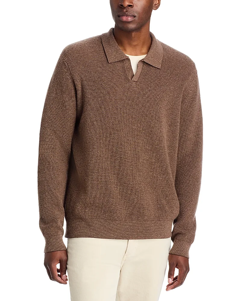 Otis Merino Wool & Cashmere Sweater Polo by PAIGE