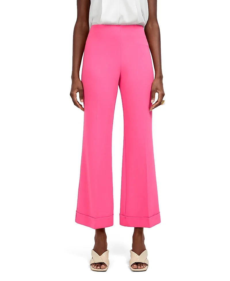 Loren Cropped Kick-Flare Pant by Trina Turk