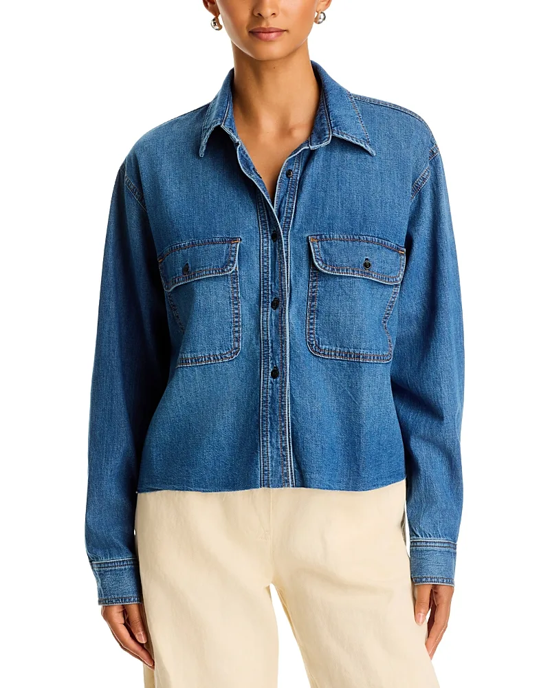Crosby Denim Shirt by Askk Ny