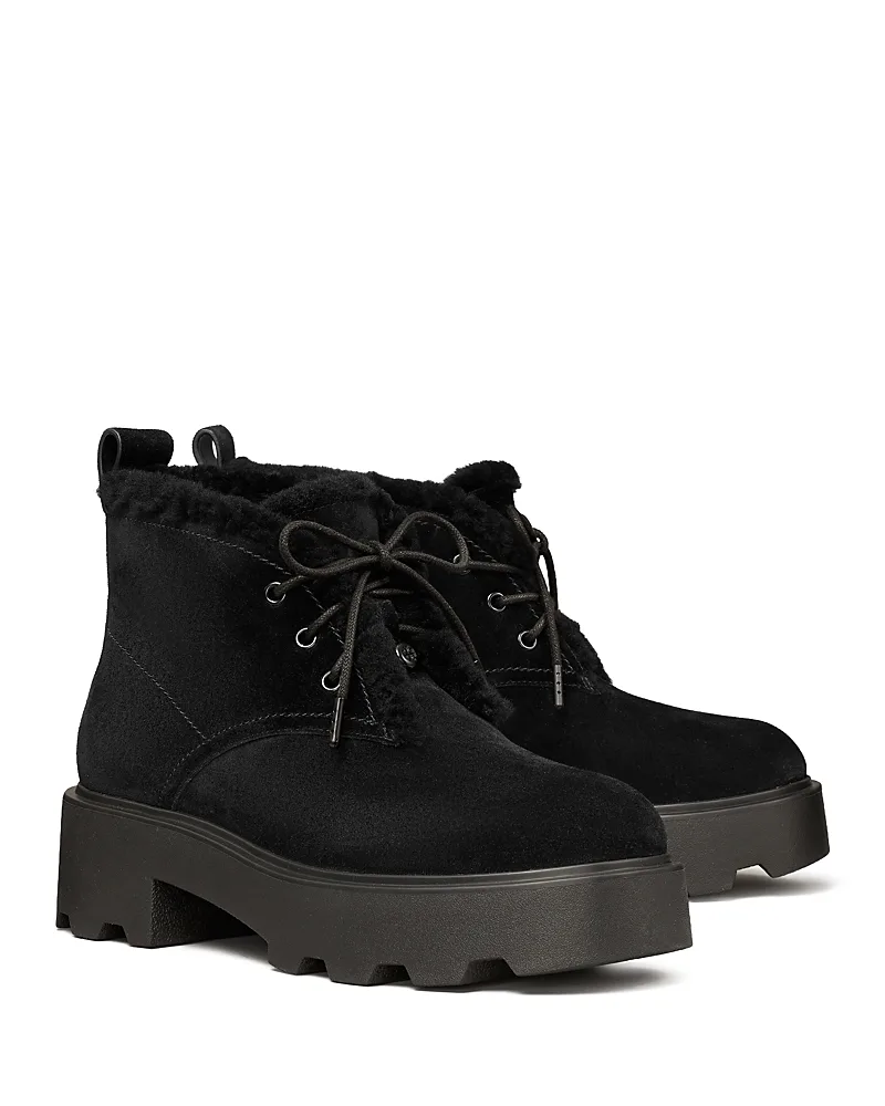 Suede Desert Boots by Tory Burch