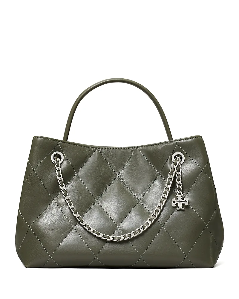 Fleming Quilted Leather Crossbody by Tory Burch