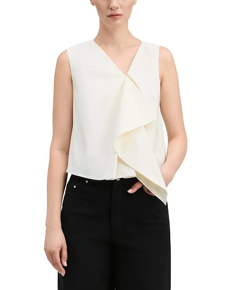 Ubah Origami Pleated Shell Top by Derek Lam