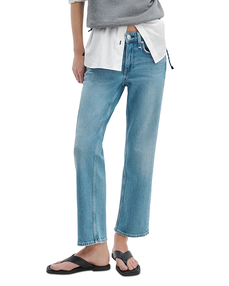 Harlow Low Rise Ankle Straight Leg Jeans by rag & bone