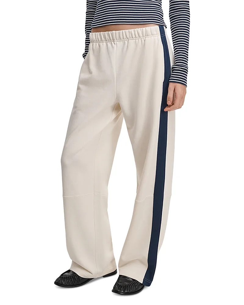The Everyday Terry Cotton Seamed Track Pants