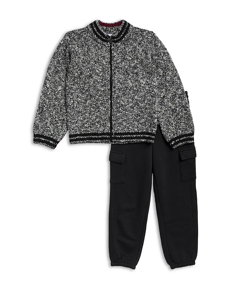 Apex Zip Up Sweater & Cargo Jogger Pants Set by Splendid