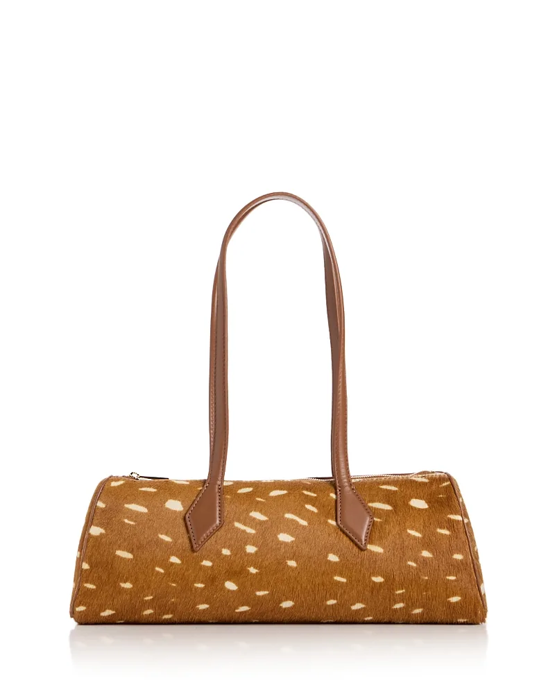 Sofia East West Calf Hair Shoulder Bag by Reformation