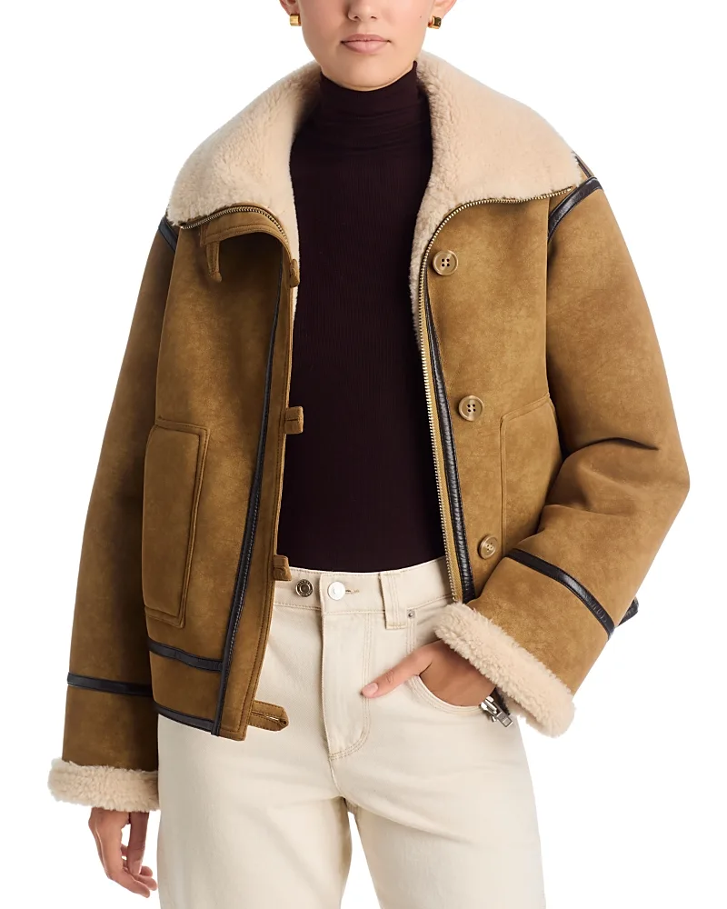 Dara Faux Shearling Jacket