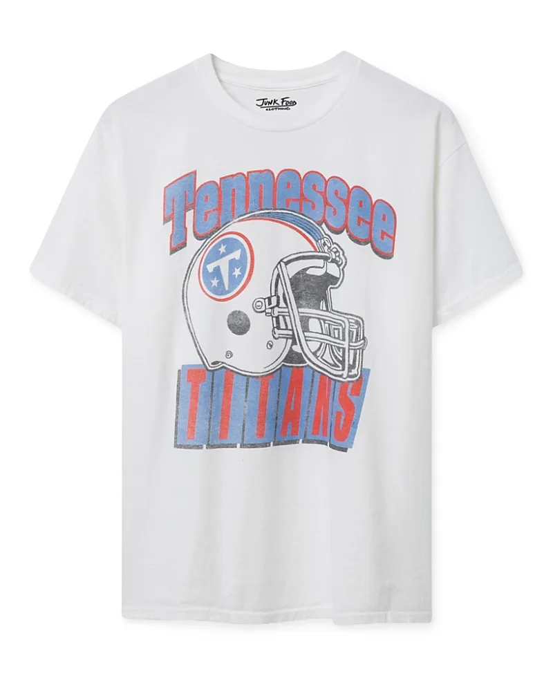 NFL Tennessee Titans Throwback Helmet Flea Market Tee