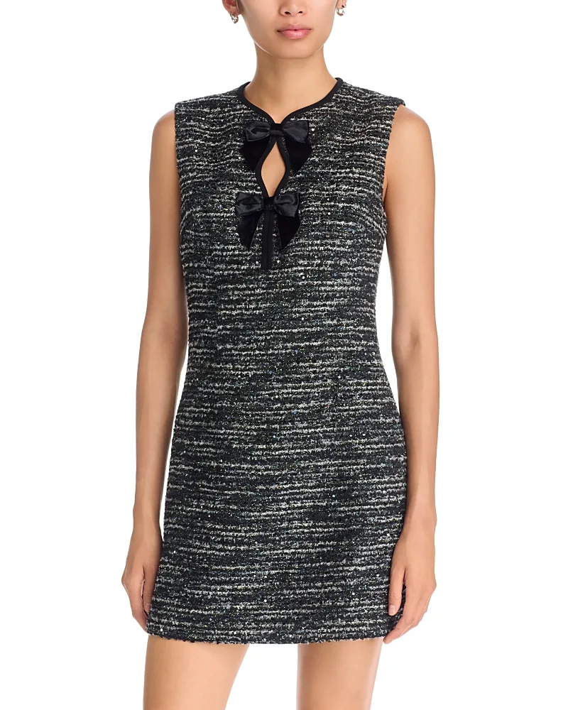 Eliza Tweed Mini Dress