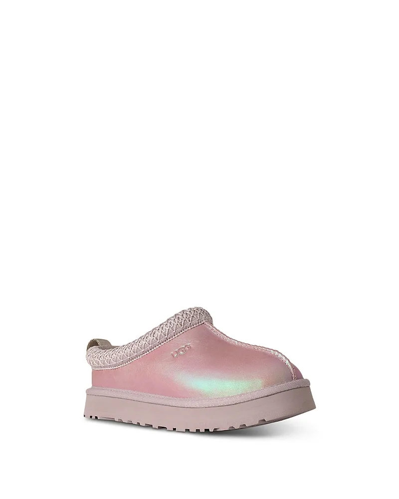 Tazz Frosted Iridescent Suede Slippers by UGG