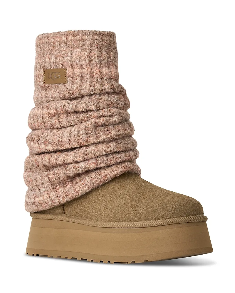 Classic Mini Dipper Legwarmer Suede Boots by UGG