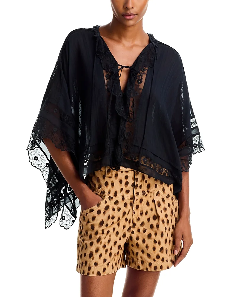 Etoile Nipoa Lace Handkerchief Top by Isabel Marant