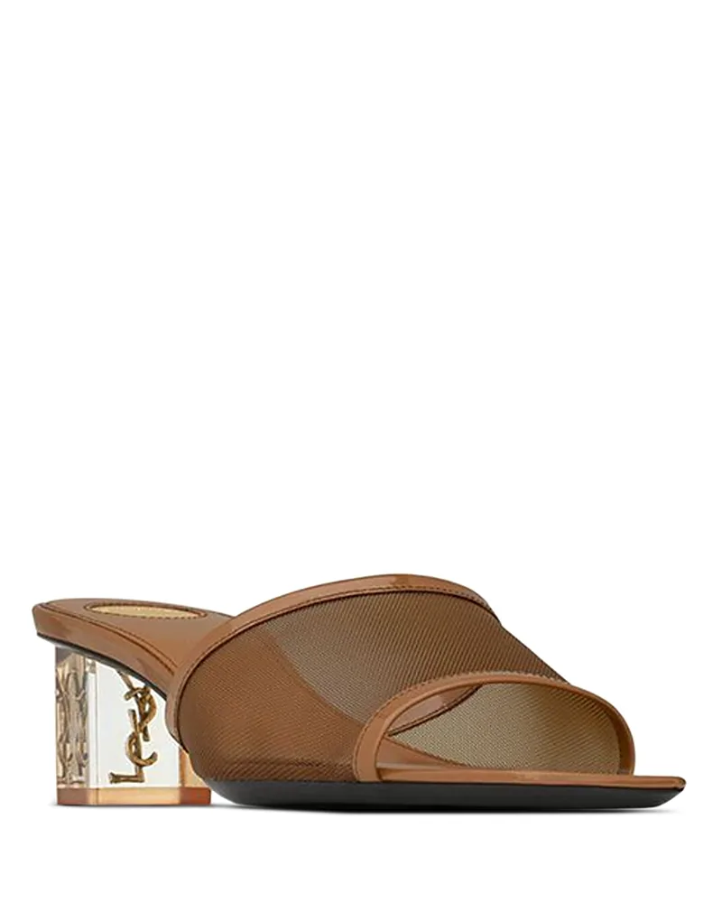 Sip Mule Sandals by Saint Laurent