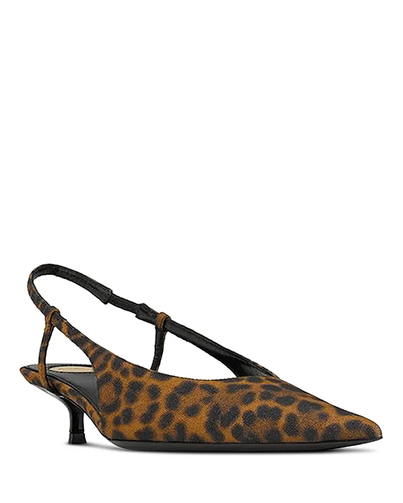 Secret Slingback Pumps by Saint Laurent