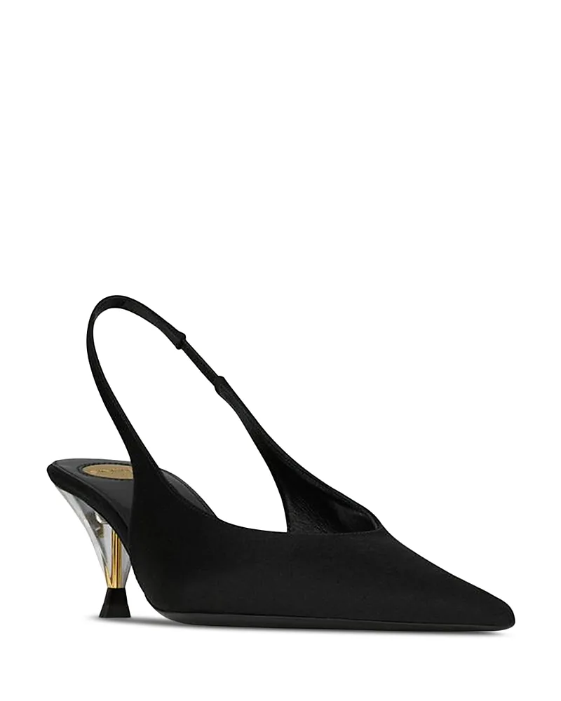 Fanny Slingback Pumps by Saint Laurent