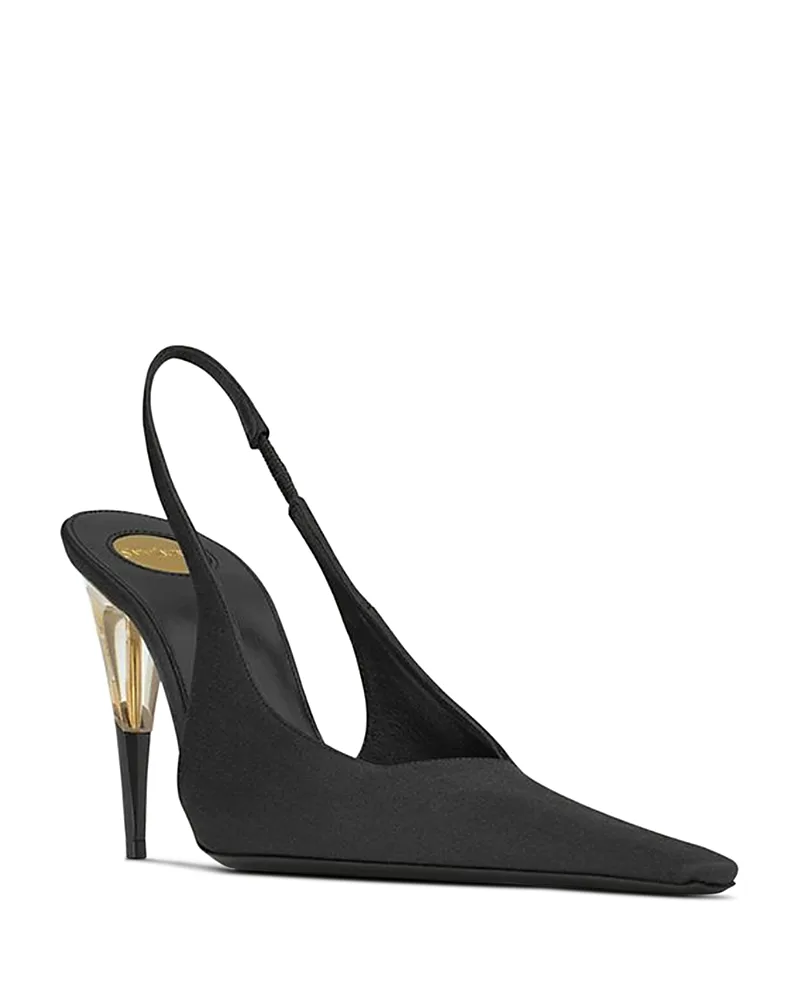 Goya Slingback Pumps by Saint Laurent