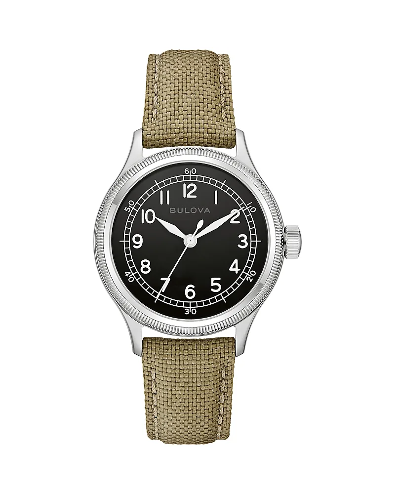 Military A11 Jimmy Automatic Watch, 37mm by Bulova