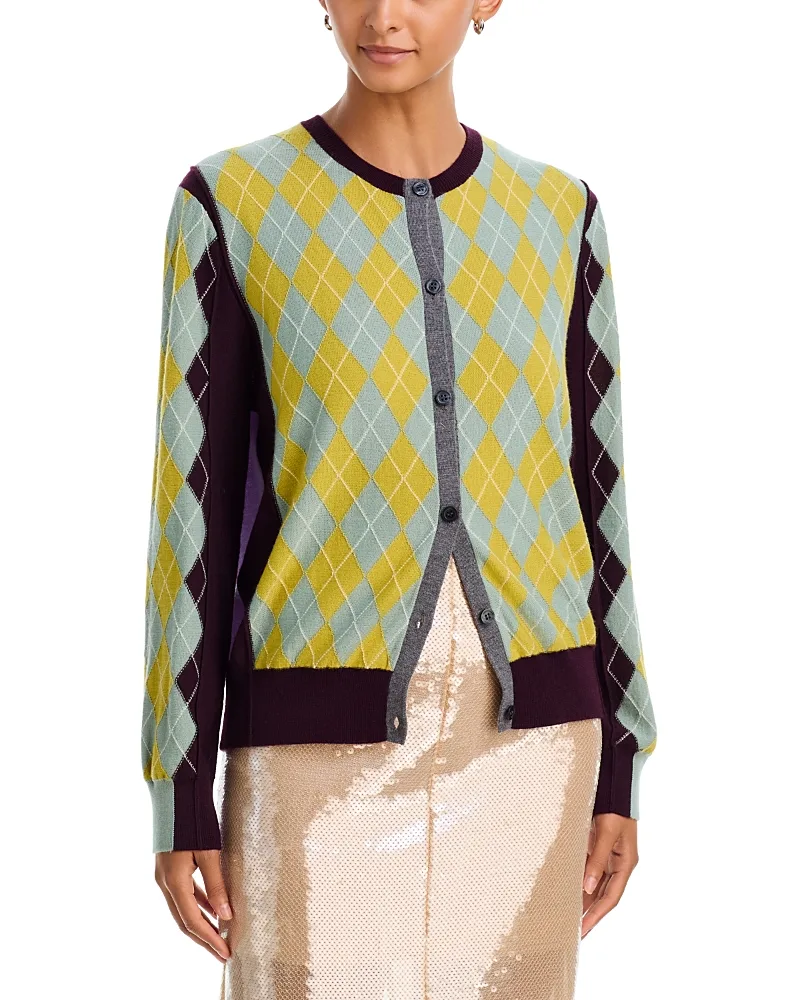 Merino Wool Crewneck Cardigan