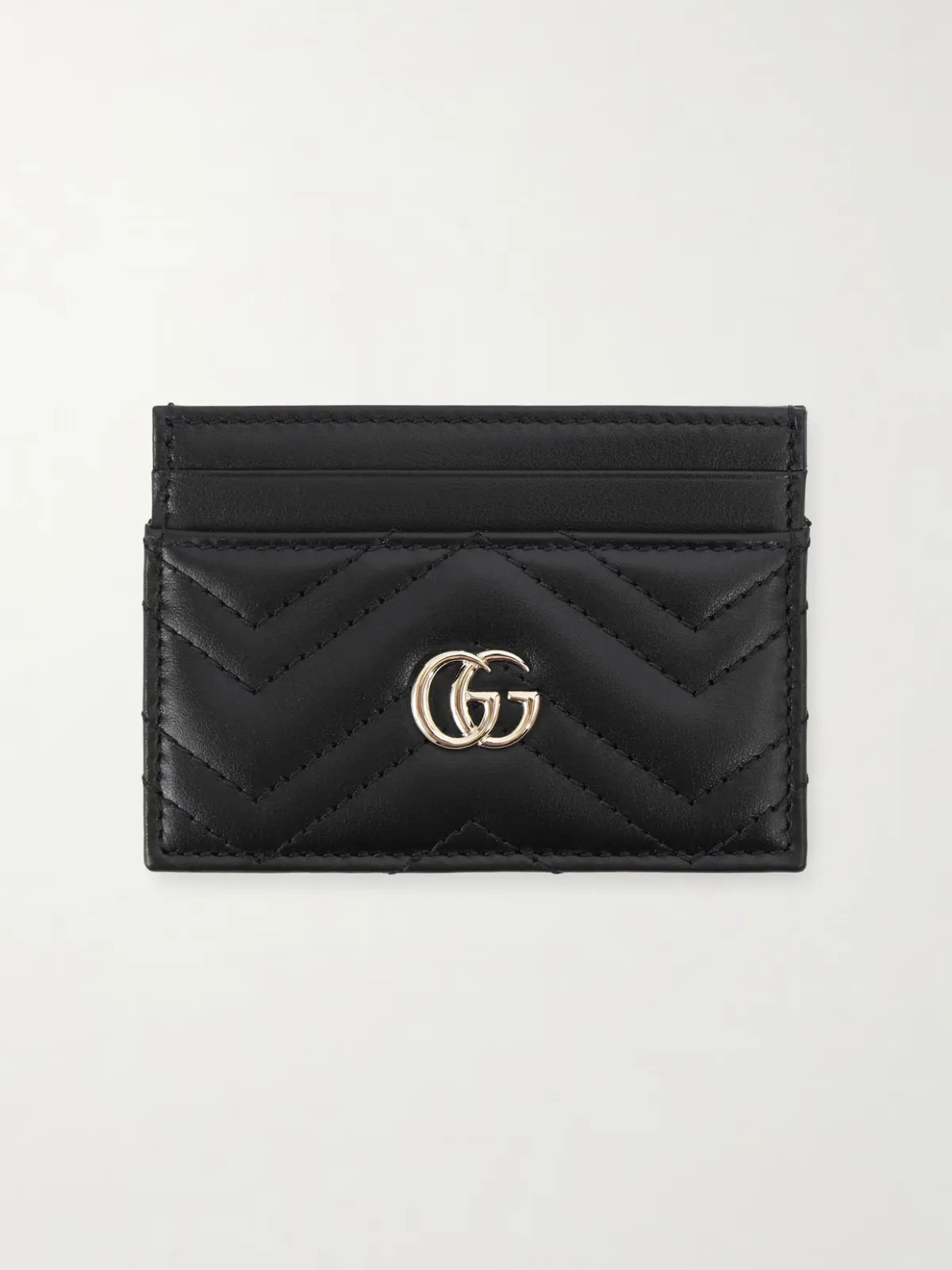- Gg Marmont Quilted Leather Cardholder -