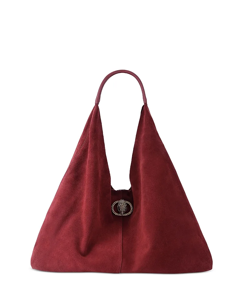 Chelsea Large Slouch Suede Hobo by Kurt Geiger